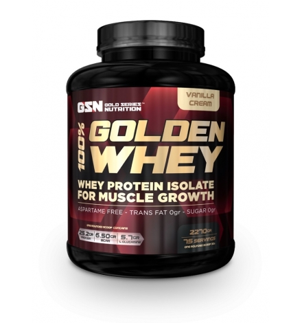 GSN 100% Golden Whey Protein Isolate 2270g GSN 100% Golden Whey Protein Isolate 2270g