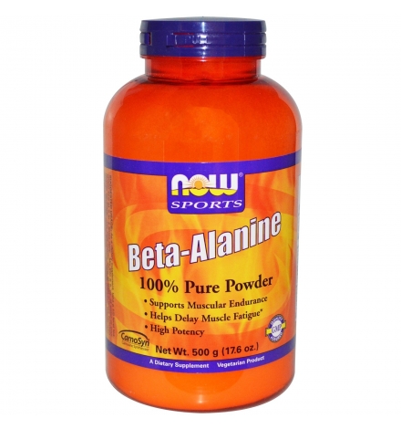 Now Foods Beta Alanine 500 grams Now Foods Beta Alanine 500 grams
