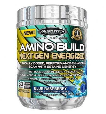 MuscleTech Amino Build Next Gen Energized 30 Servings MuscleTech Amino Build Next Gen Energized 30 Servings