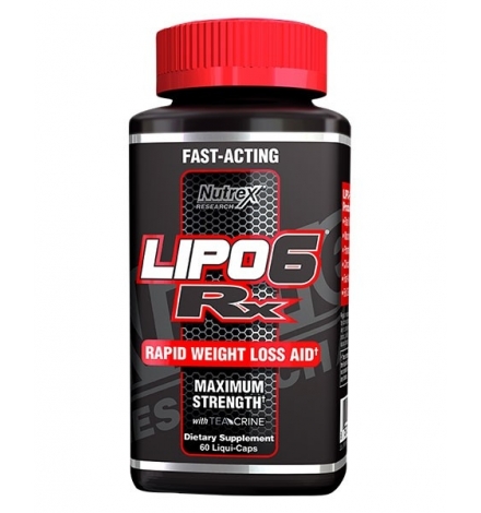 Nutrex Lipo 6 Rx 60 Liqui-Caps Nutrex Lipo 6 Rx 60 Liqui-Caps