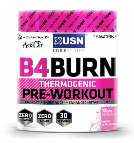USN B4 Burn Thermogenic Pre-Workout 345gr USN B4 Burn Thermogenic Pre-Workout 345gr