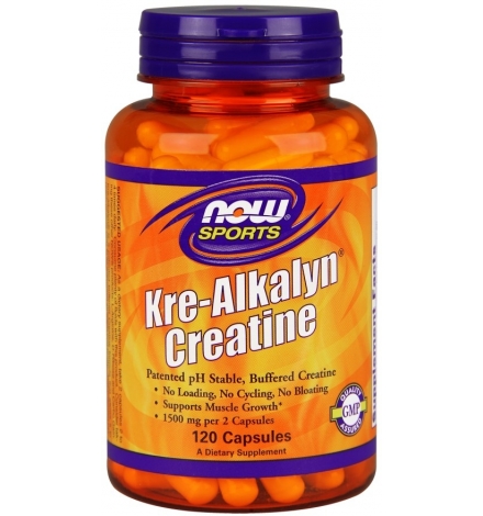Now Sports Kre-Alkalyn Creatine 120 Caps Now Sports Kre-Alkalyn Creatine 120 Caps