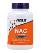 Now Foods NAC, N-Acetyl Cysteine 1000mg 120Tabs