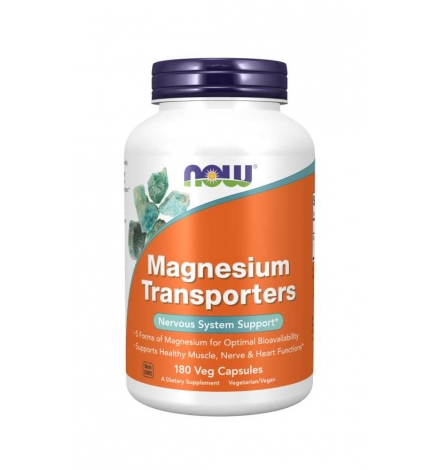 Now Foods Magnesium Transporters 180 Veg Capsules