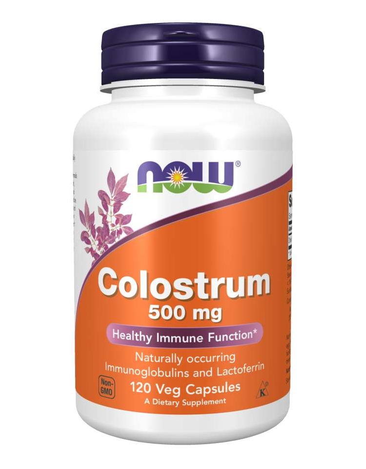 Now Foods Colostrum 500 Mg Cy Supplements