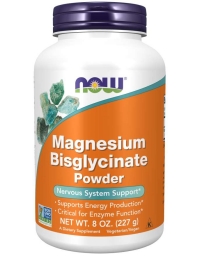 Now Foods Magnesium Bisglycinate Powder 227g