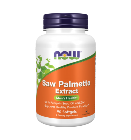 Now Foods Saw Palmetto Extract 90 Softgels