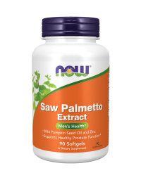 Now Foods Saw Palmetto Extract 90 Softgels