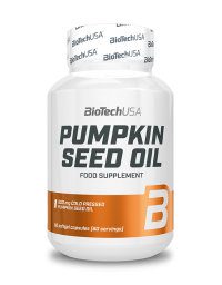 BioTech USA Pumpkin Seed Oil 600mg 60 Capsules