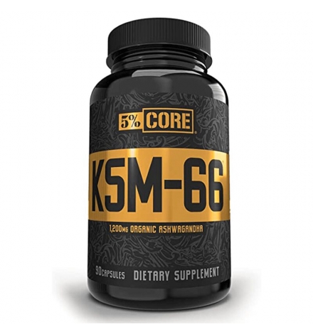 Rich Piana 5% Nutrition KSM-66 Ashwagandha 90 Caps