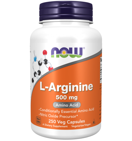 Now Foods L-Arginine 500mg 250 Caps