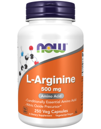 Now Foods L-Arginine 500mg 250 Caps