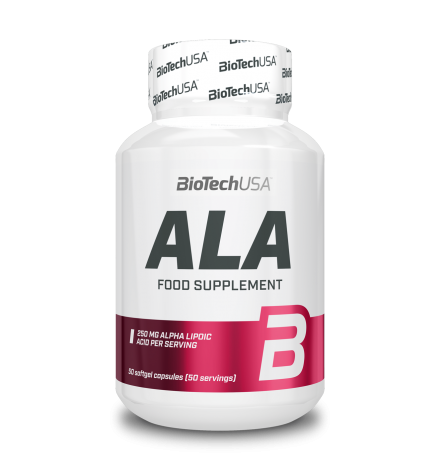 BioTech USA Alpha Lipoic Acid 250 mg 50 Capsules