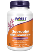 Now Foods Quercetin with Bromelain 120Veg Capsules