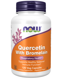 Now Foods Quercetin with Bromelain 120Veg Capsules