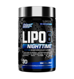 Nutrex Lipo 6 Black Nighttime 30 Caps