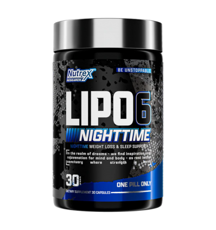 Nutrex Lipo 6 Black Nighttime 30 Caps