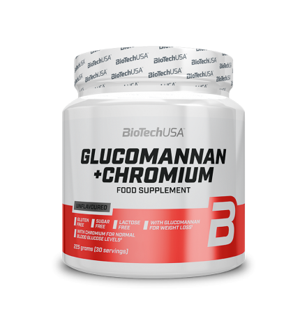 BioTech USA Glucomannan & Chromium 225g