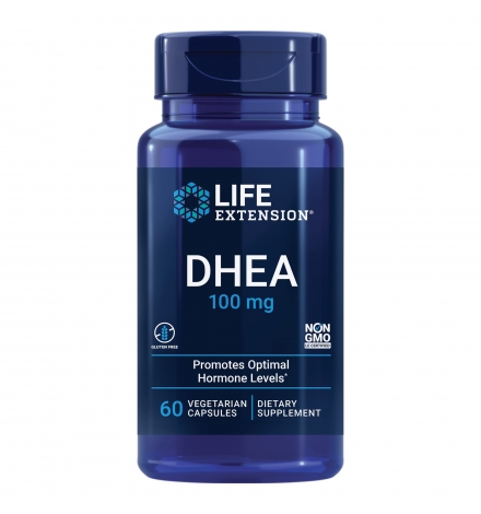 Life Extension, DHEA, 100 mg, 60 Vegetarian Capsules