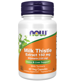 Now Foods Silymarin Milk Thistle Extract 150 mg  60 Veg Capsules