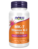 Now Foods Vitamin K-2 MK-7 100mcg 120Veg Capsules