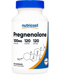 Nutricost Pregnenolone 100 mg,120 Capsules