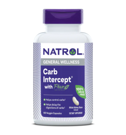 Natrol Carb Intercept® With Phase 2® - 120 Capsules