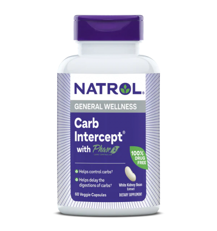 Natrol Carb Intercept® With Phase 2® - 120 Capsules