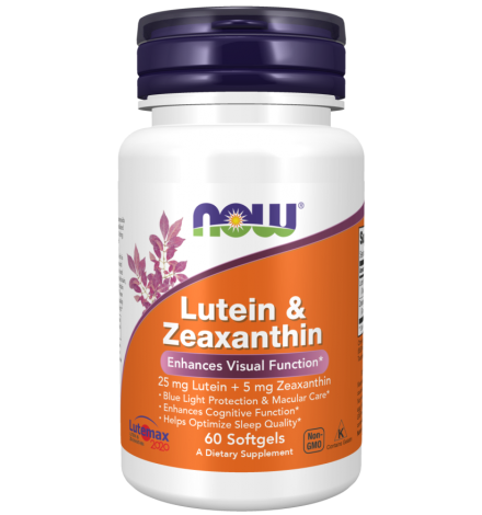 Now Foods Lutein & Zeaxanthin 60 Softgels