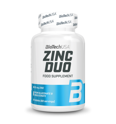 BioTech USA Zinc Duo 60 Tablets