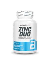 BioTech USA Zinc Duo 60 Tablets