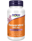 Now Foods Natural Resveratrol 200mg - 60VCaps