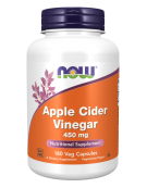 Now Foods Apple Cider Vinegar 450mg 180Veg Capsules