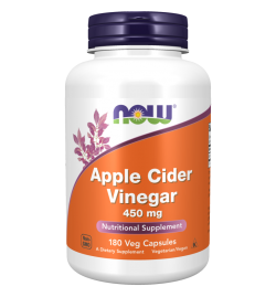 Now Foods Apple Cider Vinegar 450mg 180Veg Capsules