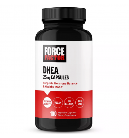 Force Factor DHEA 25mg - 100 Capsules