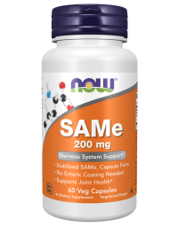 Now Foods SAMe 200mg 60VCaps