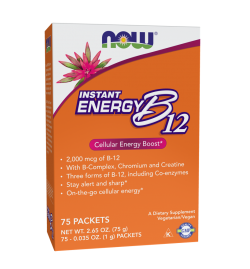 Now Foods Instant Energy B-12 - 75 Packets